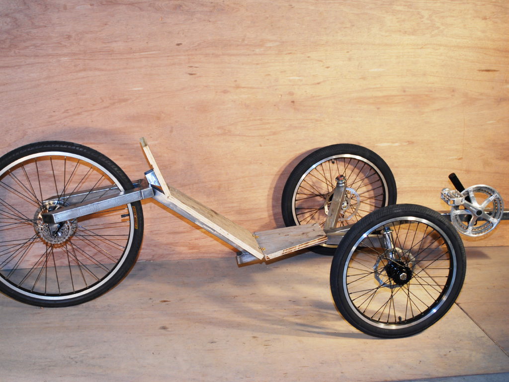 Warrior Racing Trike - building a frame